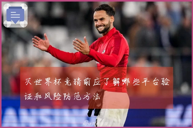 买世界杯竞猜前应了解哪些平台验证和风险防范方法