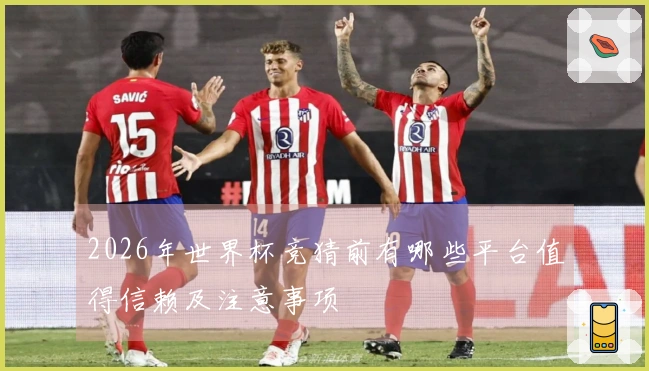 2026年世界杯竞猜前有哪些平台值得信赖及注意事项